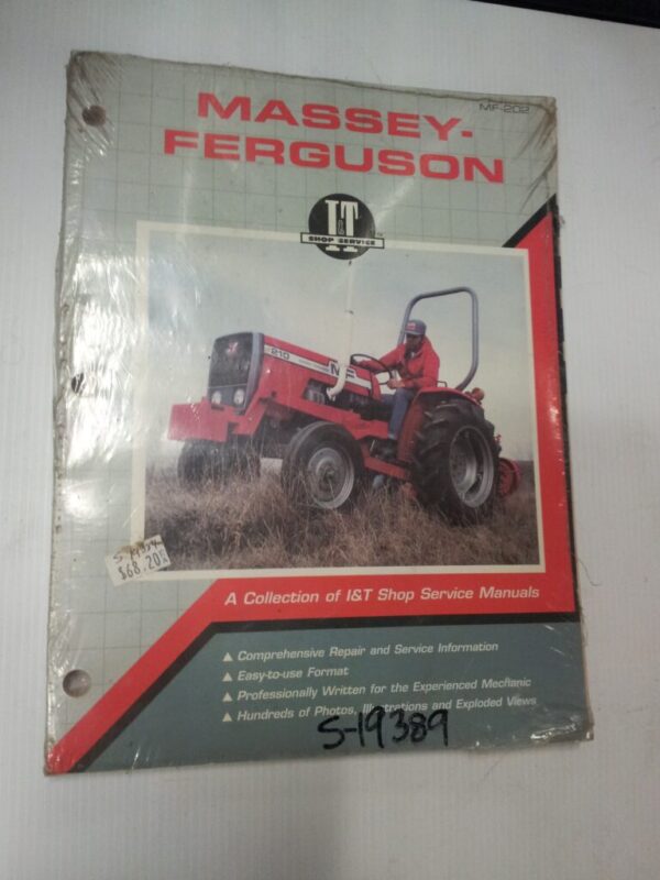 Massey Ferguson MF202 Service Manual New