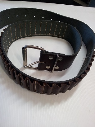 Belt 222 Cartridge Shell Holder - Leather