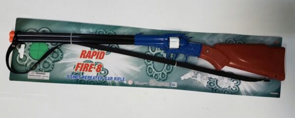 Toy Gun 8 Shot Diecast Rifle