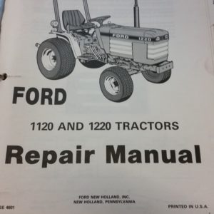 Ford 1120-1220 Tractor Repair Manual