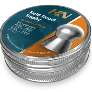 H&N Field Target Trophy .177 8.64gr Airgun Pellets - 500pk