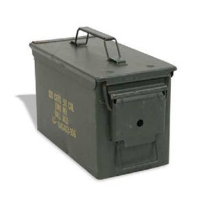 used ex military ammo box
