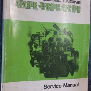 Iseki 4FA1PB, 4FB & 4FC Diesel Engines Service Manual
