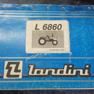 Landini L6860 Tractor Parts Manual
