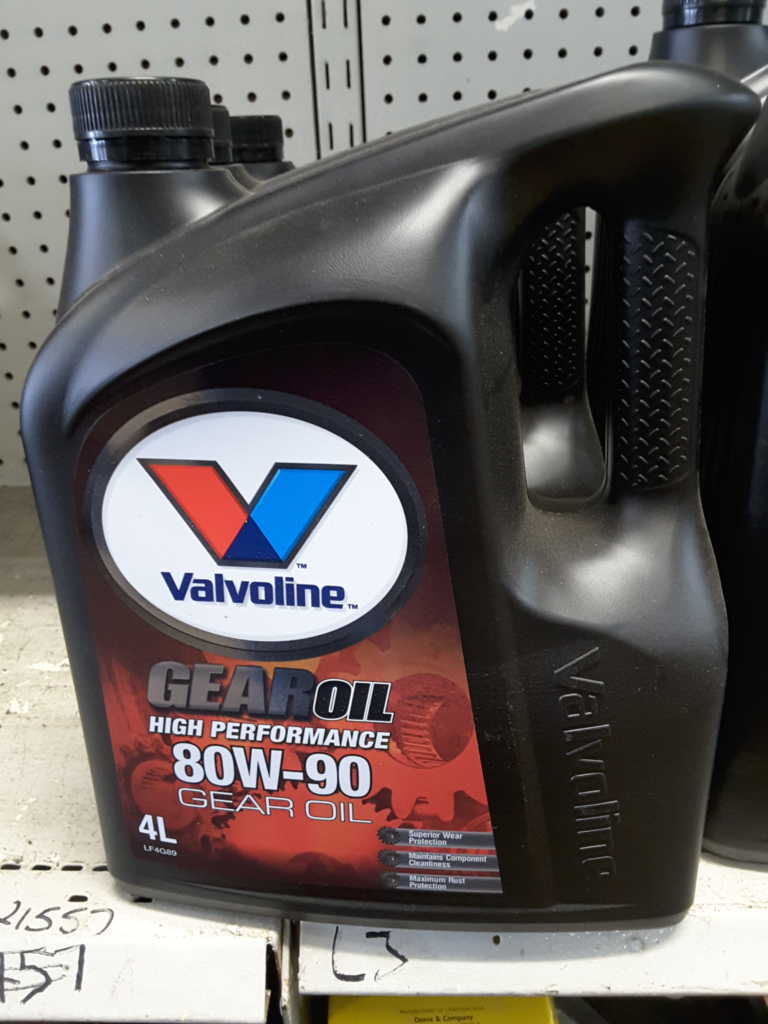 Gear Oil 80W-90 5L Tractor Oil Valvoline - HVTM