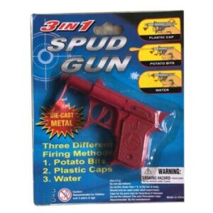 Spudmaster Metal Potato Gun Toy