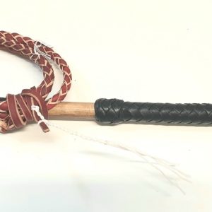 redhide leather stock whip 4ft
