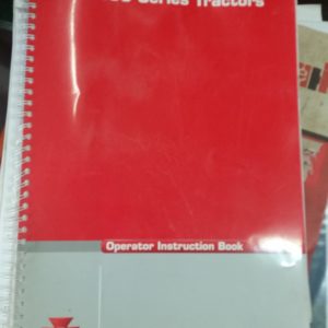 Massey Ferguson MF5400 Tractor Operators Instruction Book