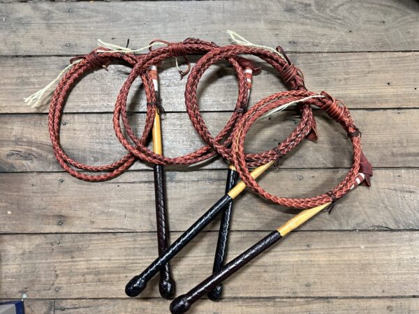 Redhide Leather Stock Whip 5-6ft