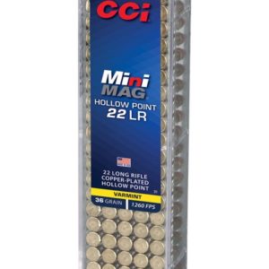CCI 22LR Mini Mag 36gr HP 1260FPS Ammunition 100pk