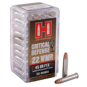 Hornady Critical Defense® 22WMR 45gr FTX® Ammunition