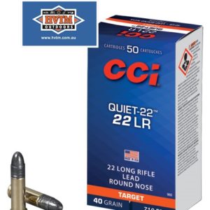CCI 22LR Quiet 40GR LRN 710FPS Ammunition