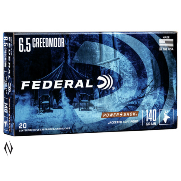 Federal 6.5 Creedmoor 140gr SP Ammunition