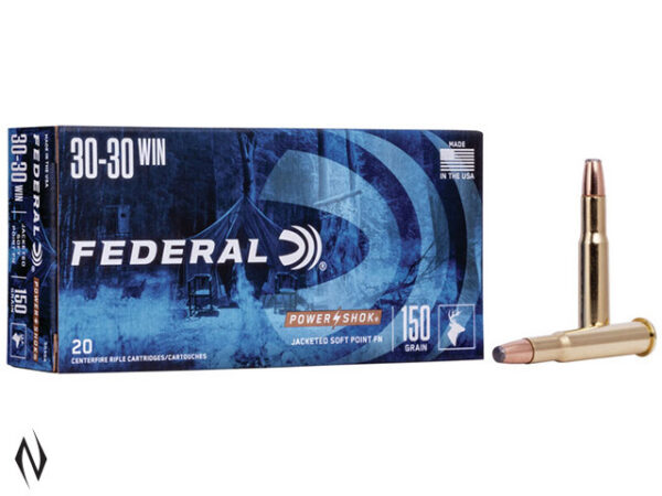 Federal 30-30 WIN 150GR FN Power Shok Ammunition