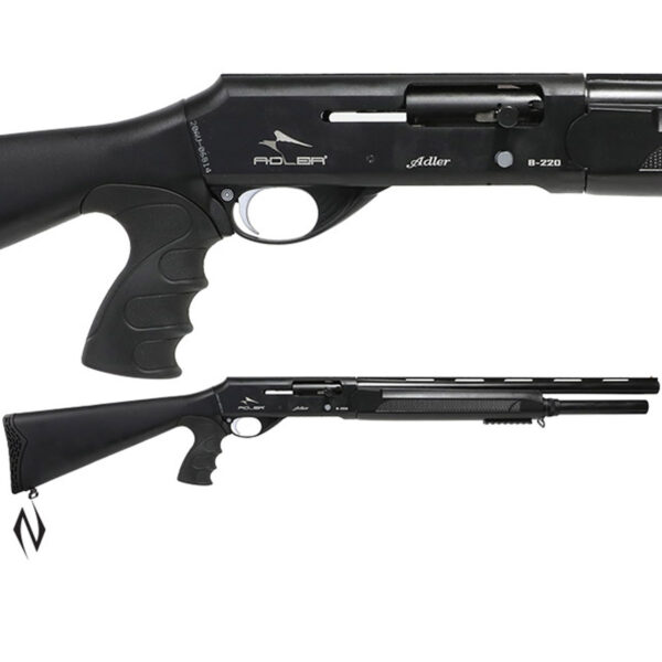 ADLER B220 12G 20" PISTOL GRIP STRAIGHT PULL SHOTGUN 7 SHOT