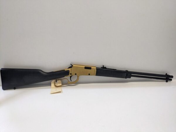 ROSSI RIO BRAVO LEVER ACTION 22LR GOLD MATT WOOD STOCK