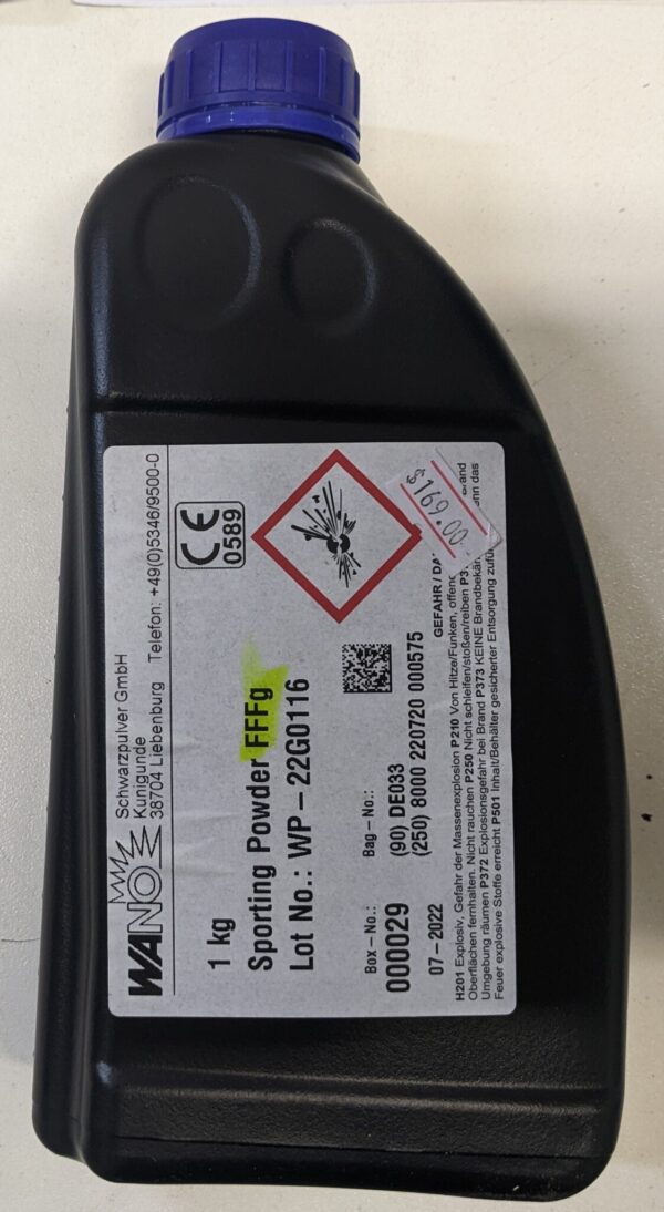 Wano Black Powder FFFg (1kg)