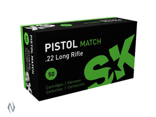 SK 22LR 40GR PISTOL MATCH 938FPS