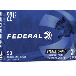 Federal 22LR 38gr HP HV Game-Shok 1260fps
