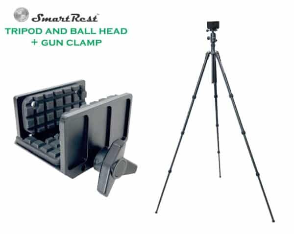 SmartRest Tripod + Ball Head + GUN CLAMP