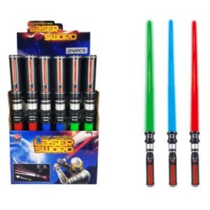 Laser Sword Single Retractable Lights & Sounds