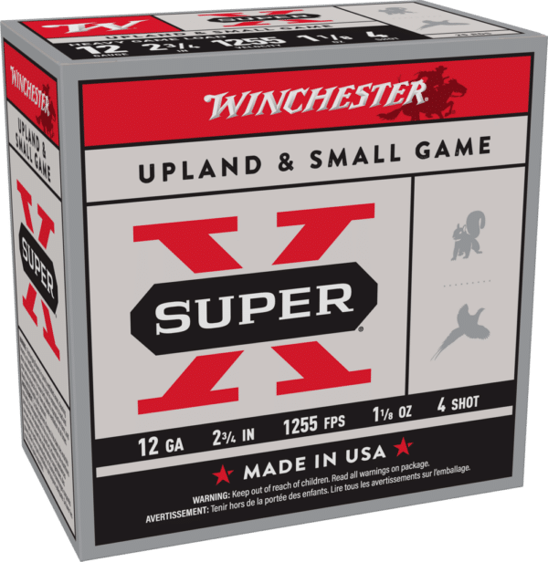 Winchester 12 Gauge, 2.75" Super X #4