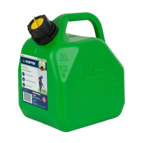 5 Litre Jerry Can- Green 2 Stroke