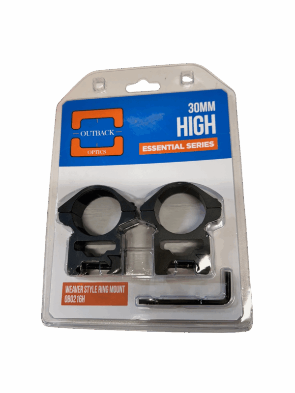 Outback Optics 30mm High Weaver Style Ring Mount