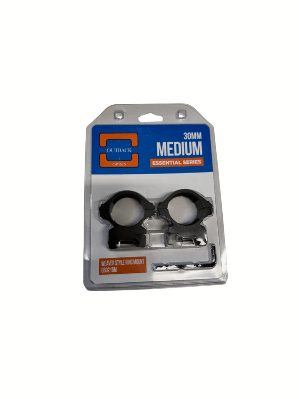 Outback Optics 30mm Medium Weaver Style Ring Mount