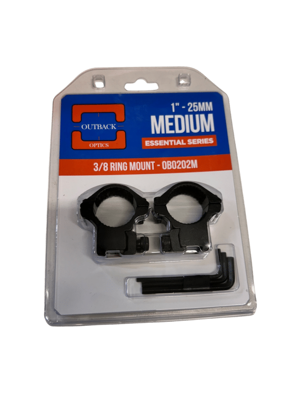 Outback Optics 1" 25mm Medium Dovetail