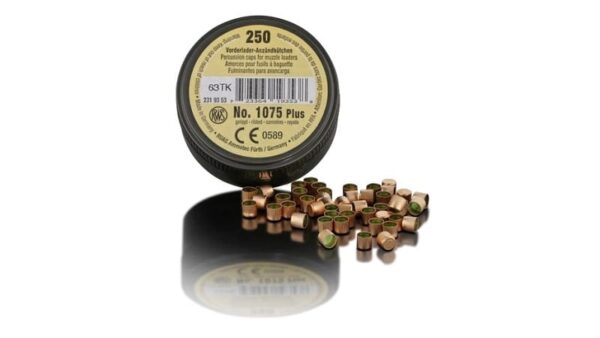 Percussion Caps 1075 (#11) Ribbed 250 Pack