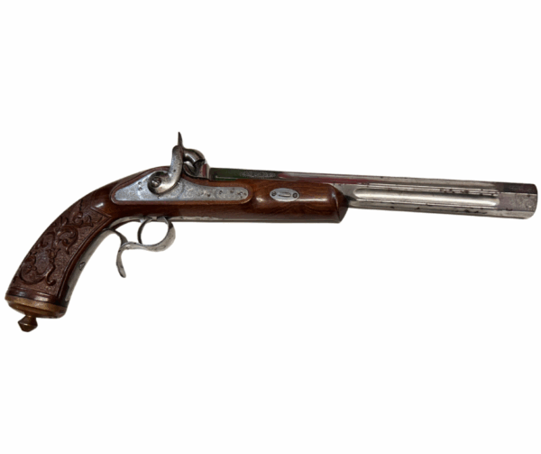Spanish Percussion Pistol – .44 Cal Black Powder (Used)