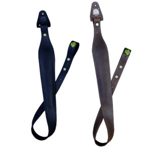 60mm Tapered Genuine Leather Padded Gun Sling