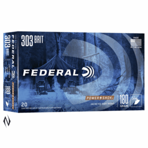 FEDERAL 303 BRITISH 180GR SP POWER-SHOK