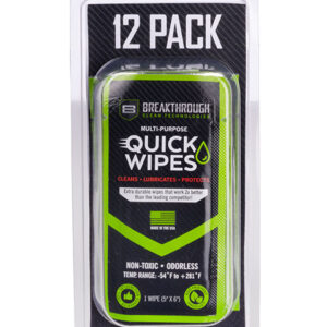 BREAKTHROUGH CLP QUICK WIPES 5"X6" 12PK