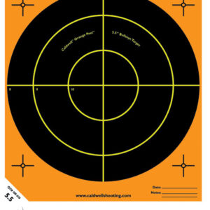 CALDWELL ORANGE PEEL BULLSEYE 5.5" 10 PACK