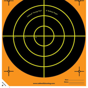 CALDWELL ORANGE PEEL BULLSEYE 8" 10 PACK