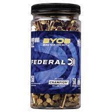 F757BTL Federal 22WMR 50gr 250 Rnd Bottle