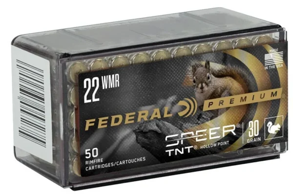 Federal 22WMR 30GR TNT JHP 2200FPS