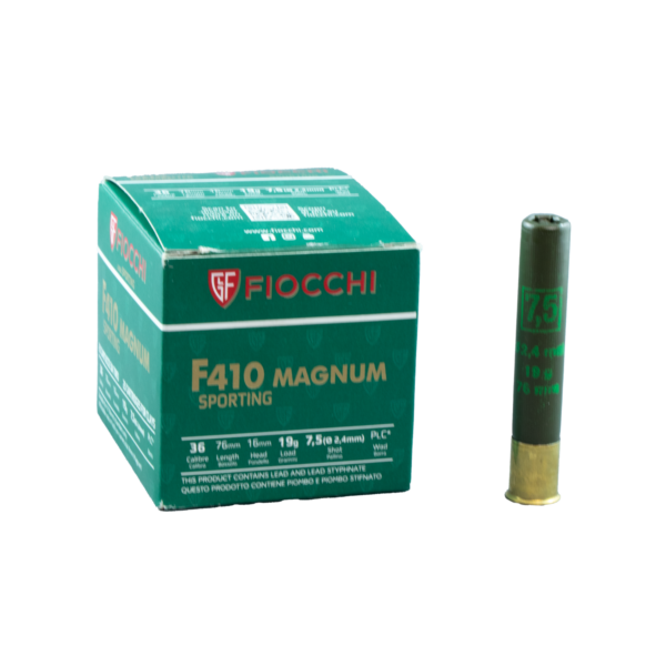 FIOCCHI 410G 3" #7.5 25 PKT