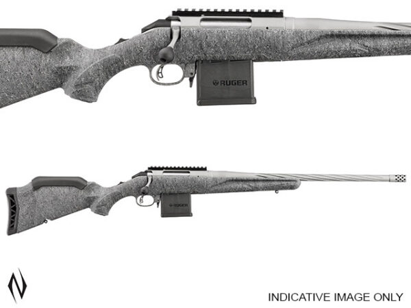 RUGER AMERICAN GEN II STD 223 GREY 20" + MUZZLE BRAKE 10 SHOT