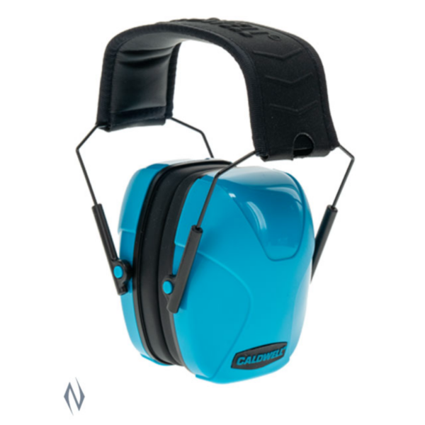 CALDWELL YOUTH PASSIVE EAR MUFFS NEON BLUE
