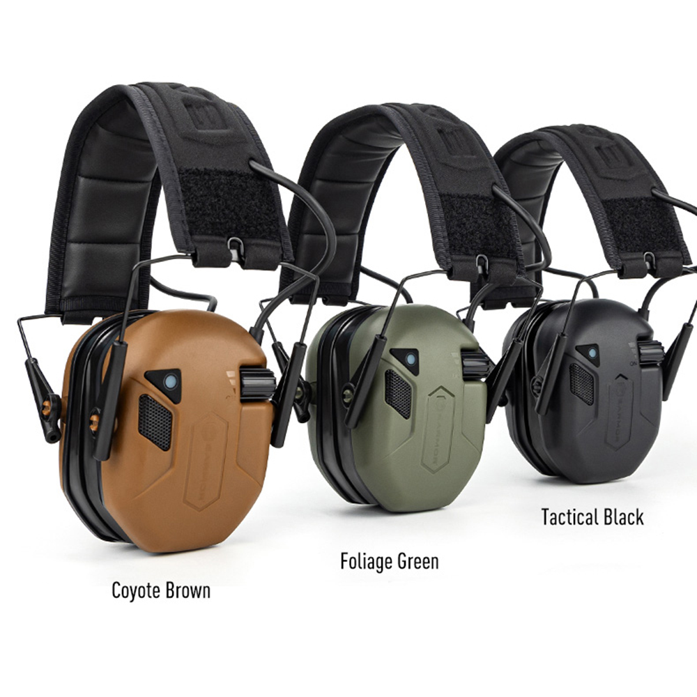 Earmor M300T Electronic Bluetooth Earmuffs - Tactical Black - Image 2
