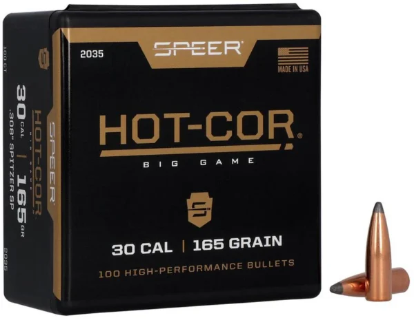 SPEER 308 165GR SPITZER 100PK