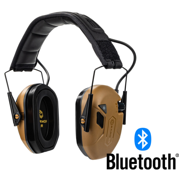 Earmor M300T Electronic Bluetooth Earmuffs - Coyote Brown