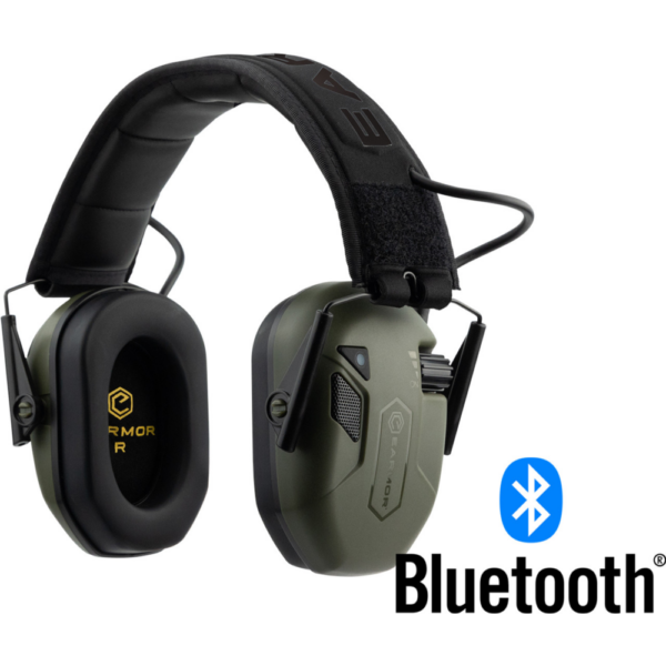 Earmor M300T Electronic Bluetooth Earmuffs - Foliage Green