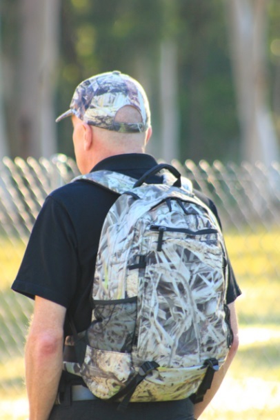 Max-Hunter Stalker Backpack with Back Support - Koorangie Camo Fleece - Image 2