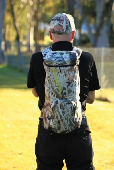 Max-Hunter "Trekker" Barrel Backpack - Koorangie Camo