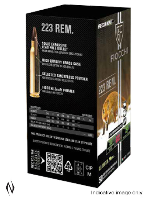 FIOCCHI 223 REM 55GR EPN PERFORMANCE 50 PK