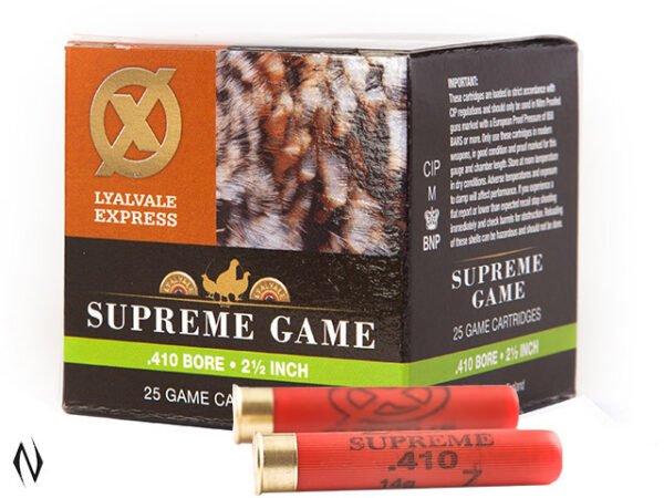 LYALVALE EXPRESS SUPREME GAME 410G 2.5" 6